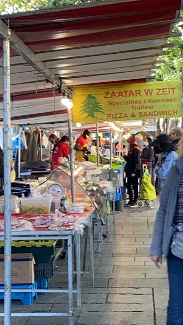 Marché alimentaire Bastille